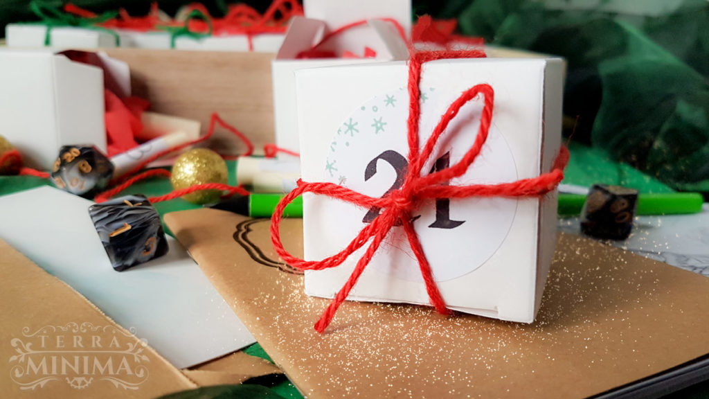 Eine Box des HeldenAdvent2020 - Adventskalender von TerraMinima.de