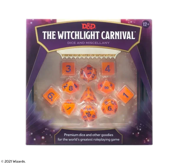 D&D Witchlight Carnival RPG Dice Set (en)