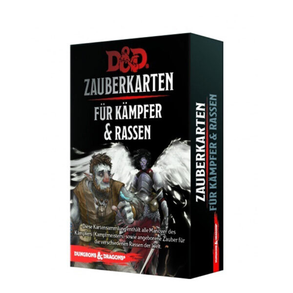 D&D Zauberkarten für Kämpfer & Rassen