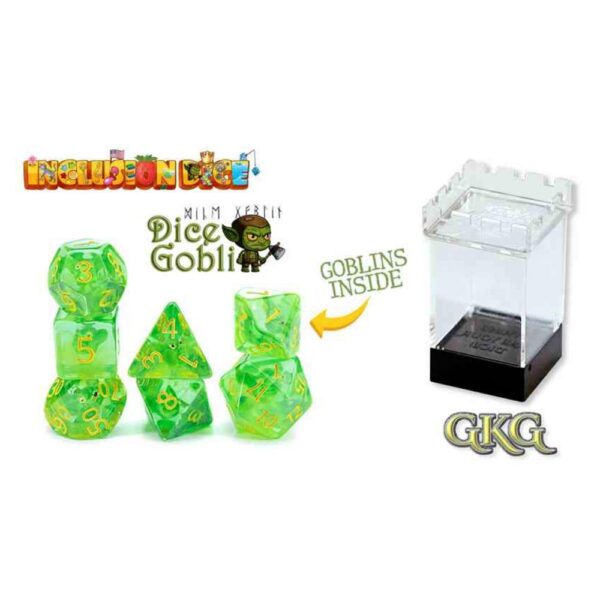 Gate Keeper Games Inclusion Dice: Goblin Head (7) – Bild 2