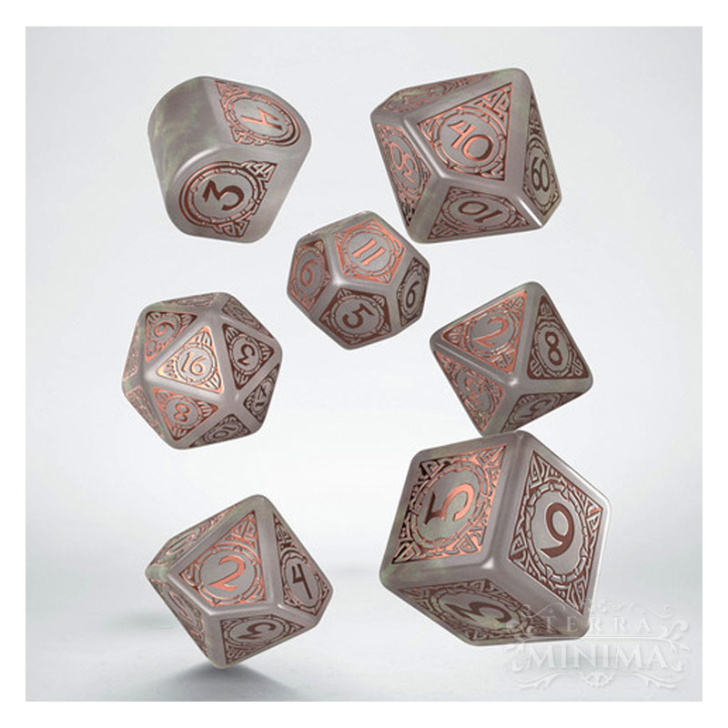 Q-Workshop Viking RPG Dice Set Niflheim main image 0