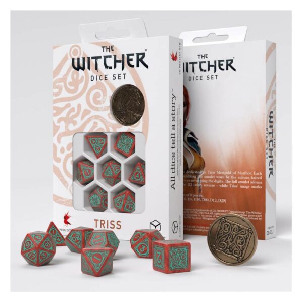 Q-Workshop The Witcher Dice Set: Triss - Merigold the Fearless (8) – Bild 2